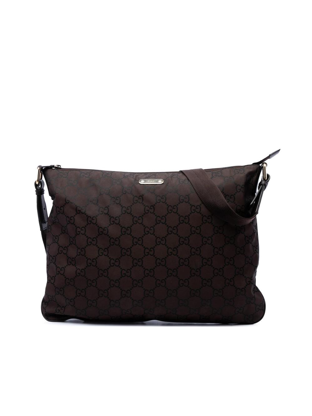 Gucci Gg Nylon Crossbody Pre-Loved Bag #358280G50B